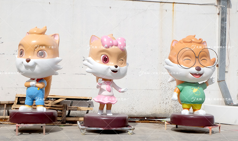 卡通雕塑為什么和真是的動物區別這么大呢？